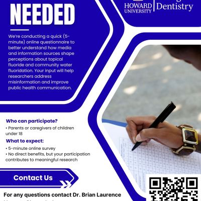 NDAF - Colgate Research Study on Fluoride MisinformationDisinformation Survey Flyer